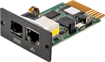 PSSNMP Communications Card To Suit Commander / Centurion UPS The SNMP (Simple Network Management Protocol) card allows the UPS to be directly connected to the network without the need of a local computer. Furthermore, the SNMP card contains an integrated web server CPU allowing the user to view and control the UPS with any standard internet browser.