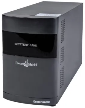 PSCEBB6 Extended Battery Module for PSCE1000 Centurion UPS Add run time to your PowerShield Centurion UPS system with the PSCEBB6. Extends the standard run time at 50% load from 26 minutes to 104 minutes.