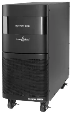 PSCEBB60CH Battery Module & Charger for PSCE6000/10K Centurion UPS Add run time to your PowerShield Centurion UPS system with the PSCEBB60CH. Extends the standard run time for PSCE6000 at 50% load from 28 minutes to 232 minutes.
