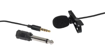 Maono AU-100 Lapel Presenters Electret Microphone 3.5mm The Maono AU-100 lapel/lavalier presenters microphone offers excellent audio quality for recording YouTube videos or live demonstrations where a handheld microphone would be inconvenient.