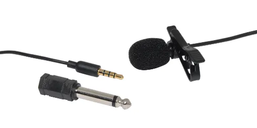 The Maono AU-100 lapel/lavalier presenters microphone offers excellent audio quality for recording YouTube videos or live demonstrations where a handheld microphone would be inconvenient. 