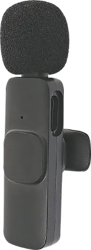 This product is a smart wireless lapel microphone that provides professional quality recordings.