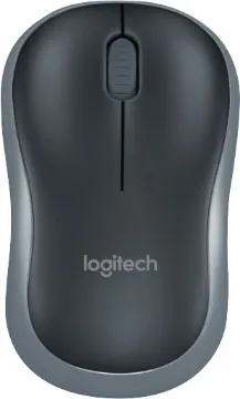 Logitech M185 Wireless Mouse With this wireless mouse, users can stay productive longer with the comfortable, contoured shape that follows the natural curve of your hand. As its compact and wireless, the mouse is ideal to take on the go.
