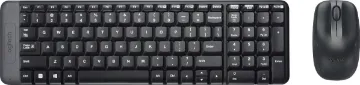 MK220 Logitech Wireless Keyboard and Mouse The Logitech MK220 wireless compact keyboard and mouse includes a smaller number pad and ambidextrous mouse with smooth tracking and scrolling for easy navigation.