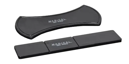 Stick almost anything to almost anything! Solve all your fixing needs with these amazing nano-gel pads. Want dance along to music videos  while brushing your teeth, no problem! Want to hang your keys next to your bed without a hook, no worries! 