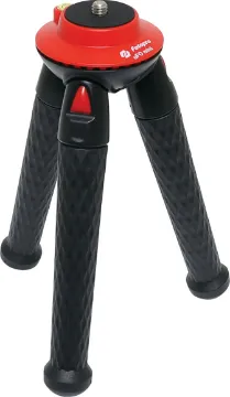 uFO Mini Flexible Tripod Kit This uFO mini flexible tripod is a great idea for any photography enthusiast. It has been designed to be compact and portable.
