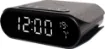 A stylish bedside or desktop radio alarm clock with in-built 15W wireless charging for your phone.