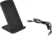 This 15W wireless phone charger stand is ideal for home or office. 