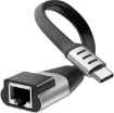 This USB 3.0 Type-C to RJ45 Gigabit Ethernet adapter allows you to connect a desktop computer to a wireless network and access high-speed Internet connection.