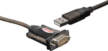 USB To RS232 Converter Converts USB A type plug to a DB9 serial plug. Suits most operating systems. 35cm lead.
Supports Windows 7 and Mac OS X.