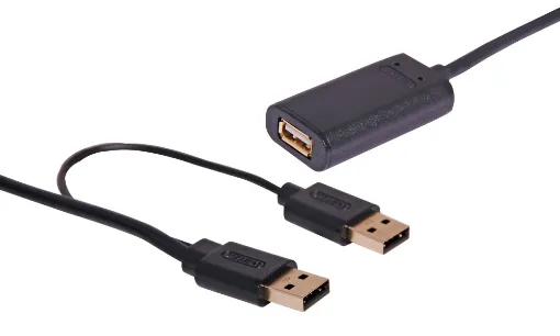 Allows you to extend your USB cables beyond the 5m limitation of pre-made leads. The D 2342A can be daisy-chained together to form a single USB lead up to 50m long if required. Powered from the USB bus, no plugpack required. 10m.