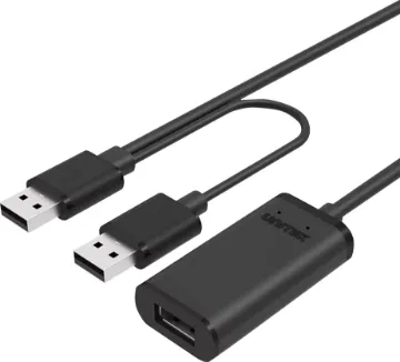 USB 2.0 Active Extension Cable 20m This USB 2.0 Active Extension Cable 20m will allow you to extend your USB cables beyond the 5m limitation of pre-made leads.