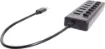 A handy 7 port USB 3.0 hub for those with lots of peripherals! Each connection has a dedicated on/off switch. USB type C power input with type A connection to your computer. 