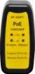 This tester allows the user to test live ethernet cables and determine if power and data are present. It also identifies the type of power sourcing equipment in your network. This unit is an easy to use PoE adapter for professionals, businesses and home users to determine the existence of PoE. 