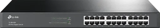 This high speed TP-Link 10/100/1000Mbps ethernet switch allows multiple computers to be connected together. Further computers may be added by daisy-chaining more switches together. Plugpack included. Rack mountable.