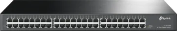 TL-SG1048 48 Port 10/100/1000M Ethernet Switch This high speed TP-Link 10/100/1000Mbps ethernet switch allows multiple computers to be connected together. Further computers may be added by daisy-chaining more switches together. Plugpack included. Rack mountable.