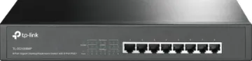 TL-SG1008MP 8-Port PoE+ Gigabit Desktop/Rackmount Switch 8-Port Gigabit Desktop Switch with 4-Port PoE provides the seamless network connection. It integrates 1000Mbps Gigabit Ethernet and 10/100Mbps Fast Ethernet network capabilities.