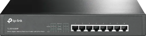 8-Port Gigabit Desktop Switch with 4-Port PoE provides the seamless network connection. It integrates 1000Mbps Gigabit Ethernet and 10/100Mbps Fast Ethernet network capabilities. 
