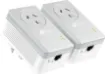 HomePlug AV standard compliant, high-speed data transfer rate of up to 500Mbps, ideal for HD video streaming and online gaming
Integrated power socket to allow additional devices access to power
Mains Filter for better powerline communication performance
