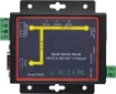 This serial to ethernet converter allows you to easily send serial RS232/422/485/Modbus over ethernet for controlling equipment over longer distances than traditional serial cables. This device can be controlled and set up remotely using a handy web based interface.