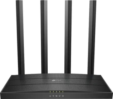 ARCHER A6 AC1200 Wireless MU-MIMO Gigabit Router The Archer A6 creates a reliable and blazing-fast network powered by 802.11ac Wi-Fi technology. The 2.4GHz band delivers
speeds up to 300Mbps, ready for everyday tasks like emailing and web browsing, while the 5GHz band delivers speeds up to
867Mbps, ideal for HD video streaming and lag-free online gaming.
