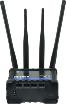 Teltonika RUT950 WiFi LTE Mobile Router This router is ideal for people who&bdquod like to share their internet on the go, as it is not restricted by a cumbersome cable connection. Unrestricted, but not forgotten: the router still supports internet distribution via a broadband cable, simply plug it in to the wan port, set the router to a correct mode and you are ready to browse.