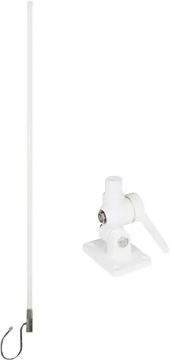 The Blackhawk Marine Antenna is designed to provide 4G connectivity in both close coastal and long range offshore boating. The antenna has the ideal 7 dBi gain that allows long range connectivity.
