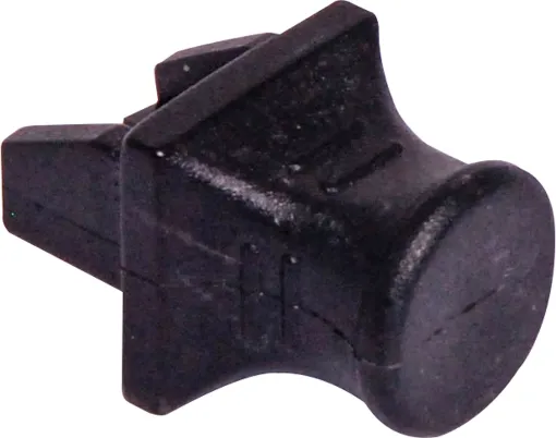 This rubber &quotpush-in&quot plug simply fits into an RJ45 socket to keep dust out. Ideal for patch panels, wallplates, hubs, etc.
