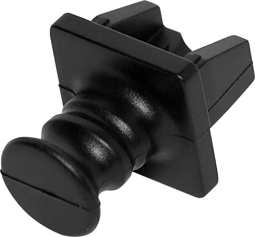 This rubber &quotpush-in&quot plug simply fits into an RJ45 socket to keep dust out. Ideal for patch panels, wallplates, hubs, etc.