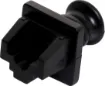 This rubber &quotpush-in&quot plug simply fits into an RJ45 socket to keep dust out. Ideal for patch panels, wallplates, hubs, etc.