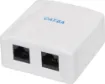 Supplied complete with connectors. Dual Cat 6a sockets are ACMA approved.