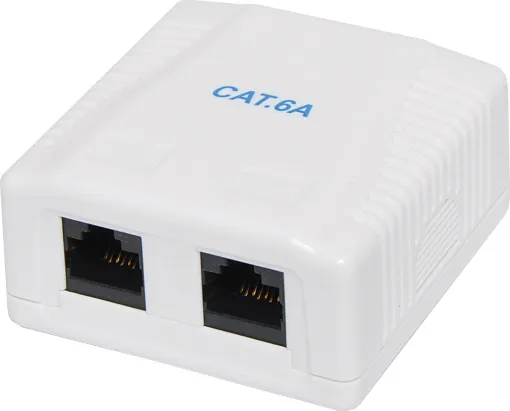 Supplied complete with connectors. Dual Cat 6a sockets are ACMA approved.