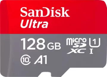 Ultra Micro SDHC Card 128GB Improve the performance of your Android-powered and other smartphone or tablet with the SanDisk Ultra microSDHC or microSDXC** UHS-I Memory Card. The perfect choice for smartphone enthusiasts and tablet users.