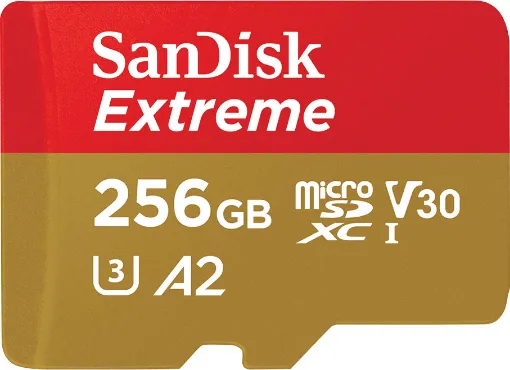 Get extreme speed and performance with the SanDisk Extreme microSDHC or microSDXC UHS-I Memory Card. The perfect companion for your smartphone, tablet, or camera, this memory card delivers Full HD video (1080p) recording and playback, and quicker data transfer. Includes SD adaptor.