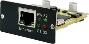 SNMP Communications Card Lite V1 PowerShield’s Simple Network Managment Protocol (SNMP) cards offer a choice of remote management options. Control and monitor one or multiple UPS systems and perform management tasks including scheduled shutdowns, startups, and reboots by simply installing the Lite, V4 or Cyber Secure SNMP Card.