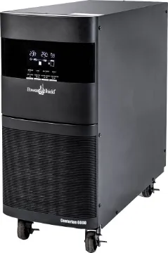 Centurion PSCE6000 6000VA Pure Sine Wave UPS For critical loads the PowerShield PSCE6000 Centurion offers the best protection against all potential power disruptions and anomalies. This UPS takes the mains power in AC, converts it to DC and then converts the DC back to AC to feed your equipment.