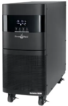 Centurion PSCE10K 10000VA Pure Sine Wave UPS For critical loads the PowerShield PSCE10K Centurion offers the best protection against all potential power disruptions and anomalies. This UPS takes the mains power in AC, converts it to DC and then converts the DC back to AC to feed your equipment.