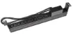 10 Outlet Horizontal Power Rail (8x 10A IEC C13 & 2x 16A IEC C19) with 6KA C-Curve Circuit Breaker. Integrated 2m power cord (16A IEC C20) 1RU. Colour Black.