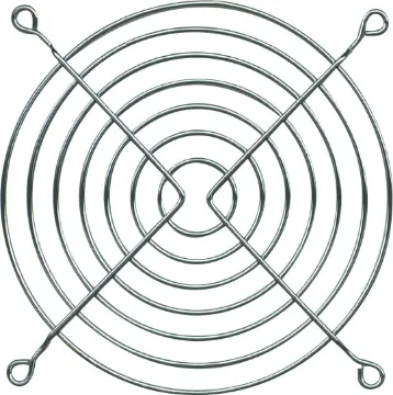 120mm Metal Fan Guard Robust metal grill designed to prevent accidental contact with rotating fan blades. Simply fixes to the chassis via the fan mounting bolts.