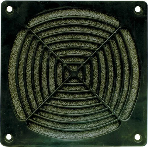 Suits all 120mm models. Ideal for equipment requiring fan cooling installed in dusty environments. Simple foam filter prevents dust particles from entering the equipment. We recommend periodic cleaning to prevent the filter from clogging and the restricti
