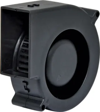 97mm 12VDC Ball Bearing Cooling Fan Blower Sunon PMB1297PYB1-AY(2).GN. A 12V DC 97mm Sunon Ball Bearing Cooling Fan with thermoplastic frame.