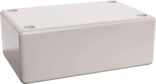 Manufactured from sturdy ABS plastic these boxes have a moulded PCB mounting design. Allows PCB's to be installed vertically, or snapped in horizontally without the use of PCB stand-offs.