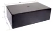 Manufactured from sturdy ABS plastic these boxes have a moulded PCB mounting design. Allows PCB's to be installed vertically, or snapped in horizontally without the use of PCB stand-offs.