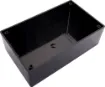 Manufactured from sturdy ABS plastic these boxes have a moulded PCB mounting design. Allows PCB's to be installed vertically, or snapped in horizontally without the use of PCB stand-offs.