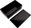 Manufactured from sturdy ABS plastic these boxes have a moulded PCB mounting design. Allows PCB's to be installed vertically, or snapped in horizontally without the use of PCB stand-offs.