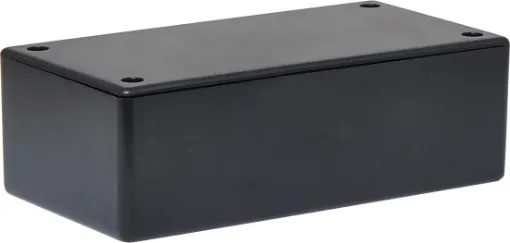 Manufactured from sturdy ABS plastic these boxes have a moulded PCB mounting design. Allows PCB's to be installed vertically, or snapped in horizontally without the use of PCB stand-offs.