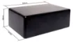 Manufactured from sturdy ABS plastic these boxes have a moulded PCB mounting design. Allows PCB's to be installed vertically, or snapped in horizontally without the use of PCB stand-offs.