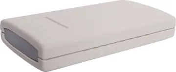 90x50x16mm ABS Light Grey Instrument Case This professional series features solid ABS screw-together construction, internal PCB guides and an attractive rounded finish. Larger sizes (H 0218, H 0220 & H 0222) include stick on rubber feet and brass screw inserts. Dust and moisture proof.