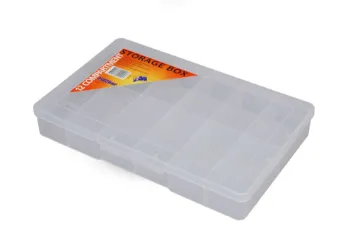 12 Way 310x200x48mm Parts Storage Case Made from clear, see through plastic. It's ideal for storing nuts, bolts, washers and components. Its also great for First Aid, Medical Operators, Cars, Homes, Offices and Workshops.