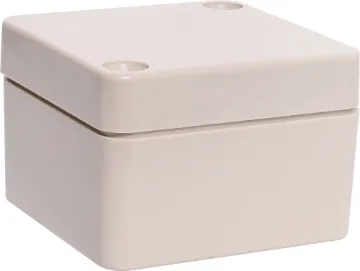 52Lx50Wx35Hmm IP65 Sealed ABS Enclosure A compact 52x50x35mm sealed box enclosure fitted with solid grey lid. Manufactured by Ritec. Supplied with neoprene lid sealing gasket. With the seal installed, these enclosures meet IP65 dust and hose proof standard.